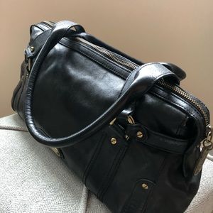 Cole Haan Black Leather Shoulderbag